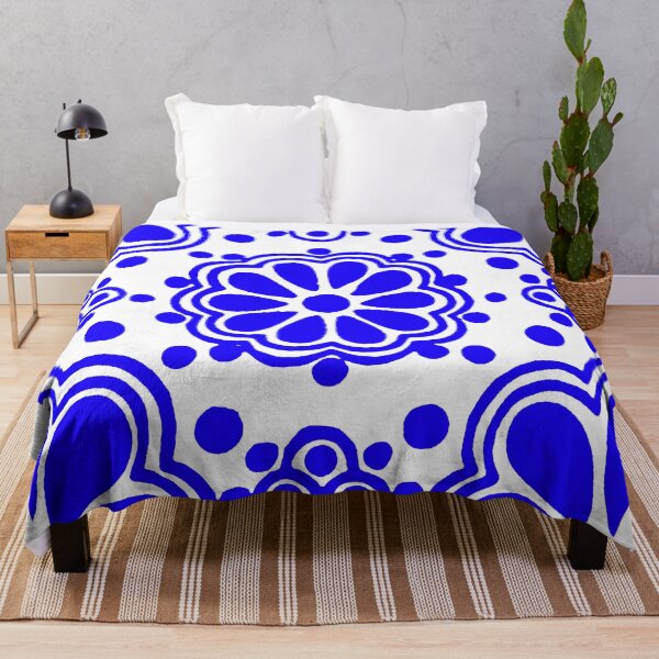 Item preview, BLUE FESTIVAL ABSTRACT  PATTERN ART designed and sold by sharlesart.