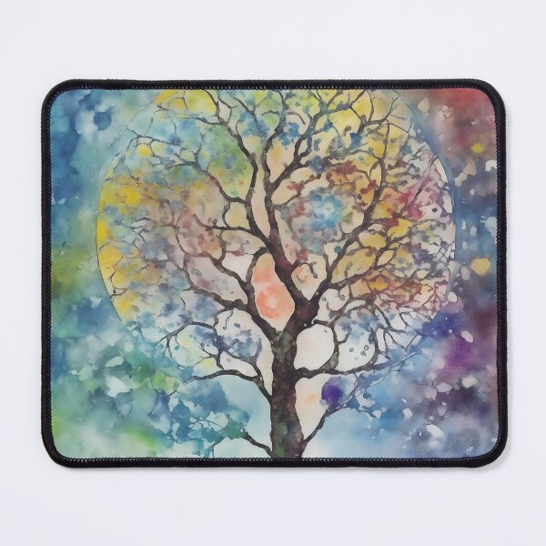 Item preview, Kabbalah tree of life ink painting designed and sold by KituKat.