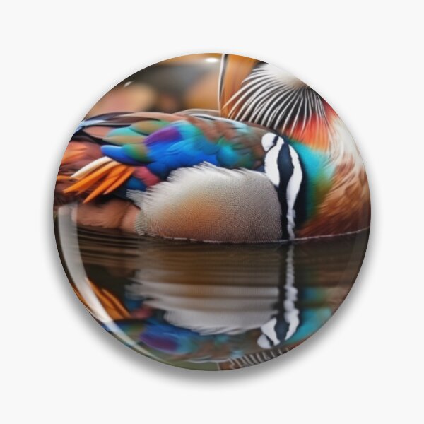 Item preview, colour full mandarin duck designed and sold by Superann8.