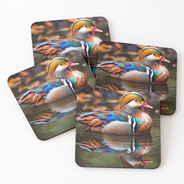 Item preview, colour full mandarin duck designed and sold by Superann8.