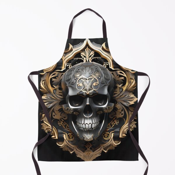 Item preview, Ornate Black Skull 1.1 designed and sold by Rameses-ll.