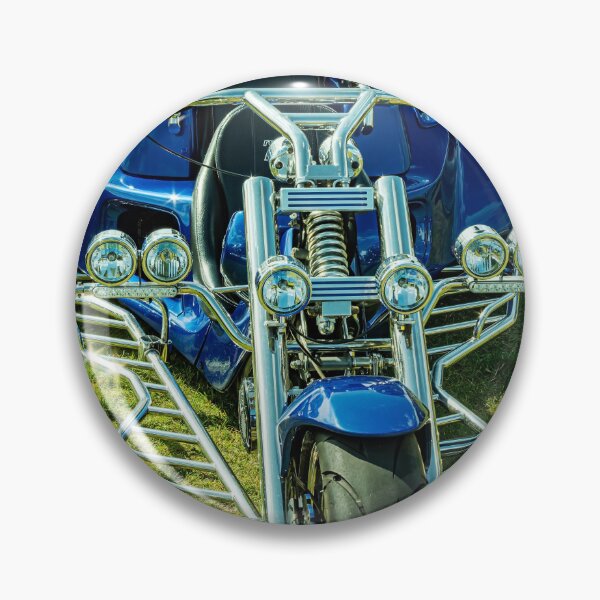 Item preview, Front  of a blue Trikes, on display designed and sold by Graham Cornall.