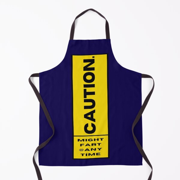 Item preview, Funny warning caution yellow sign designed and sold by AEROSPACE-IND.