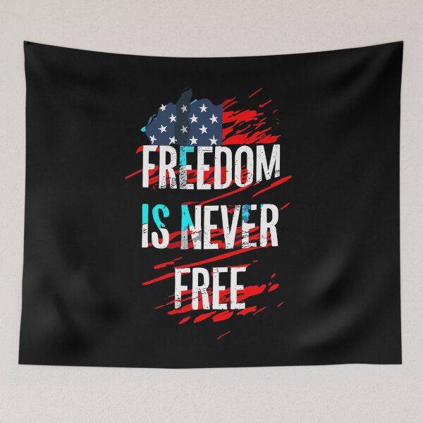 Item preview, Freedom is Never Free  designed and sold by ZingZone.