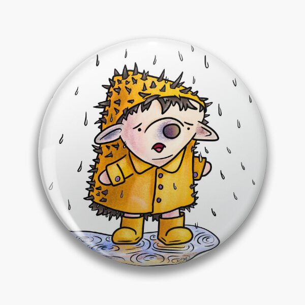 Item preview, Rainy Day Hedgehog designed and sold by Kendra Malcolm.