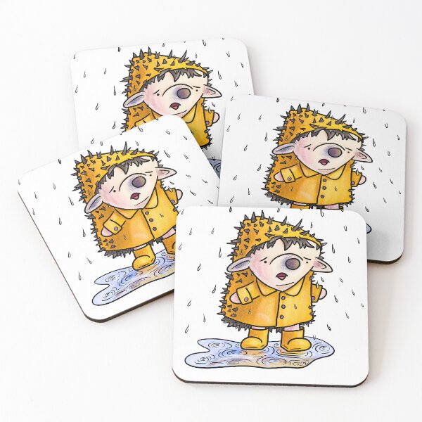 Item preview, Rainy Day Hedgehog designed and sold by Kendra Malcolm.
