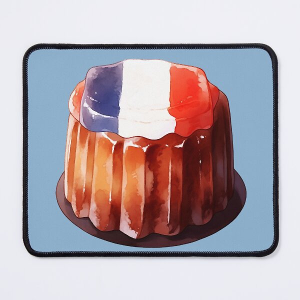 Item preview, Canelé with French flag designed and sold by Remek-Design.