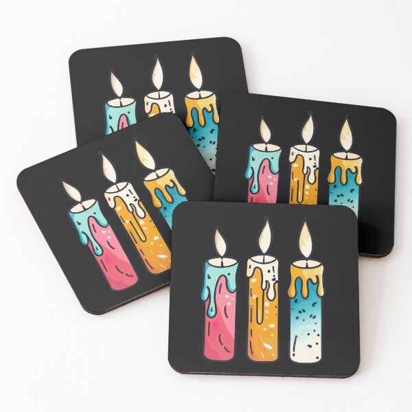 Item preview, Colorful Candles designed and sold by witch-night.