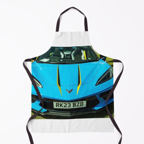 Item preview, The front of a blue Chevrolet Corvette, 2026 designed and sold by Graham Cornall.