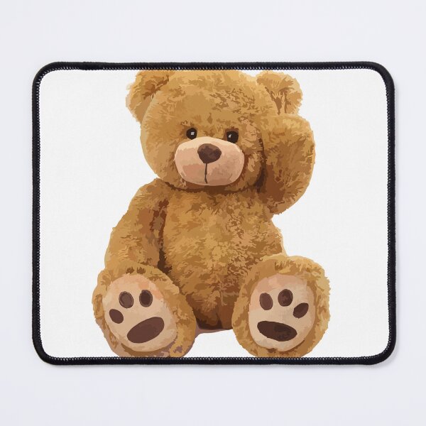 Item preview, Teddy Bear Sticker sitting down designed and sold by carlarmes.