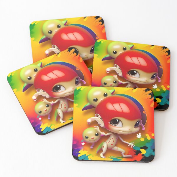 Item preview, Red alien baby designed and sold by Artdsign256.