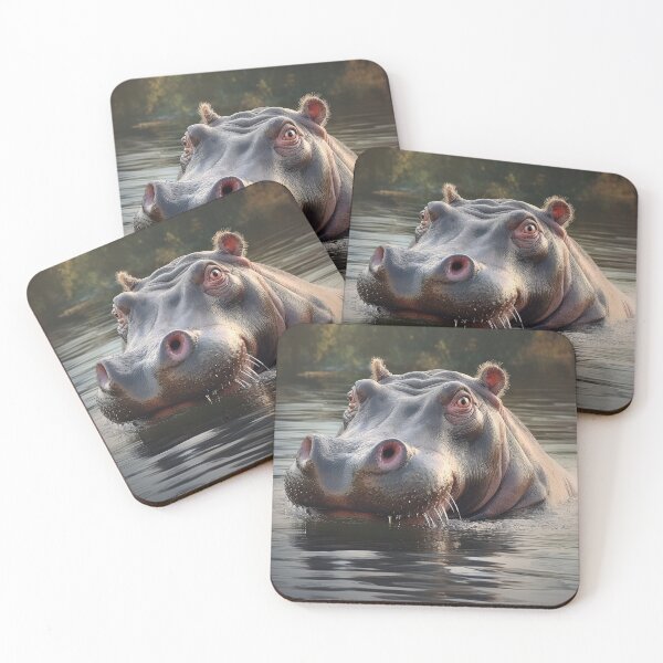 Item preview, River Hippo 01 designed and sold by Elisabeth Lucas.
