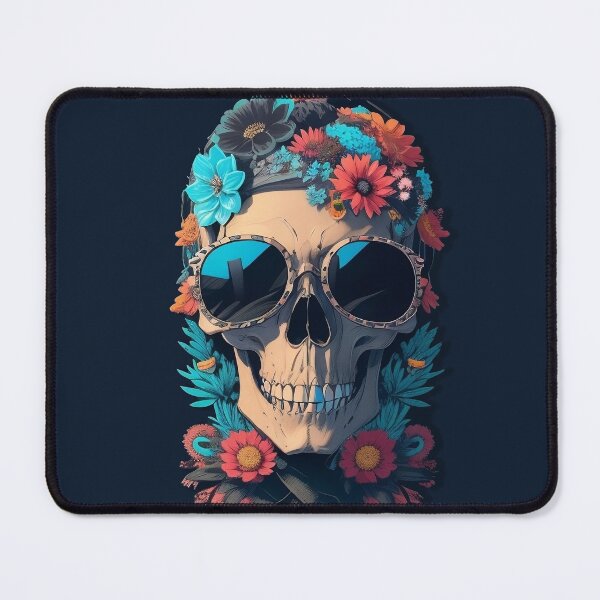 Item preview, Hippie Skull  designed and sold by KlaudiDesignArt.