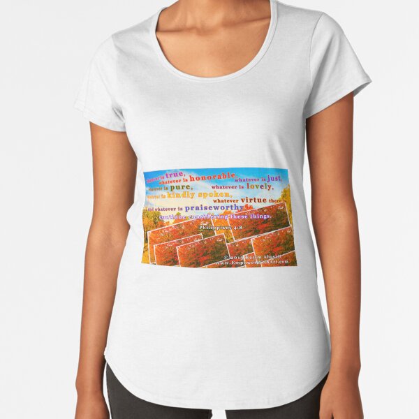 Continue Considering These Things Premium Scoop T-Shirt