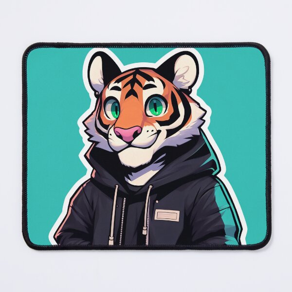 Item preview, Smile Tiger In Jacket designed and sold by DesignAnarchy.