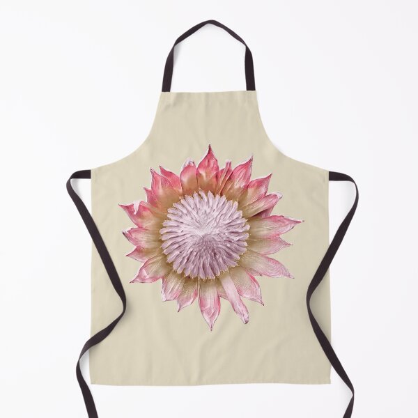 Item preview, King Protea Flower in Arty Impasto Style designed and sold by Scotch Macaskill.