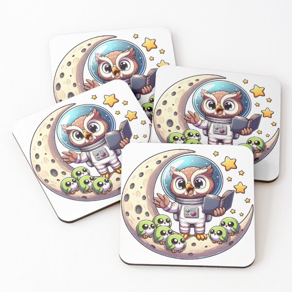 Item preview, Owl Astronaut designed and sold by Emitropy.