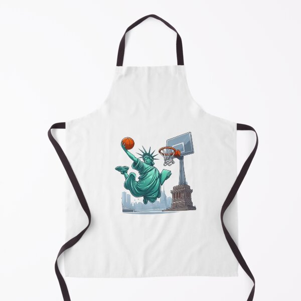Item preview, Dunking Statue of liberty - basketball tshirt gift for kids, teens and adults, homewear designed and sold by Fanaticos.