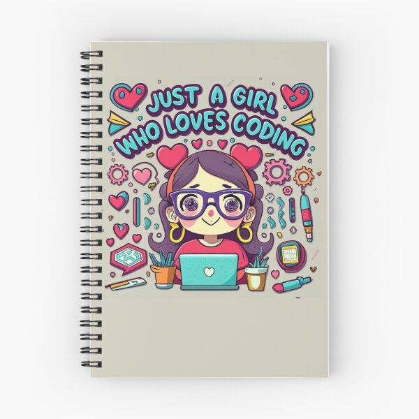 Item preview, Just A Girl Who Loves Coding Geek Coding Women designed and sold by ArtFromBeyond.