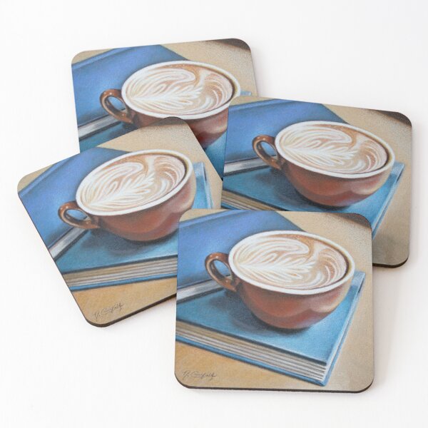 Item preview, Books and Coffee designed and sold by Nicole Caulfield.