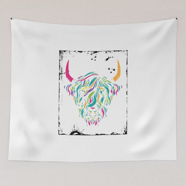 Item preview, God Mode Bull - Bull Cow Skull - Take The Bull By The Horns - Desert Bull designed and sold by ArtSculpt.