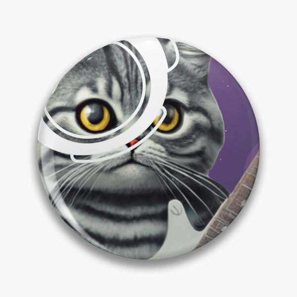 Item preview, Black and white cat who loves music designed and sold by Arteyestilo.