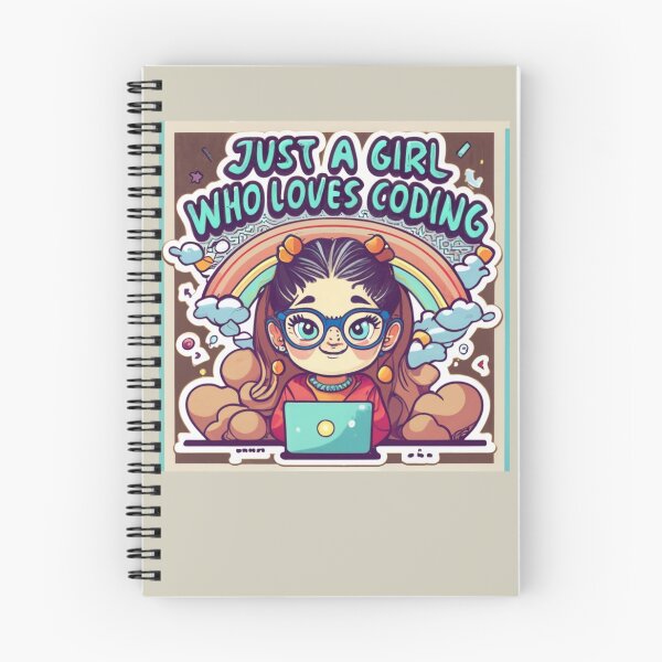 Item preview, Just A Girl Who Loves Coding Geek Coding Women designed and sold by ArtFromBeyond.