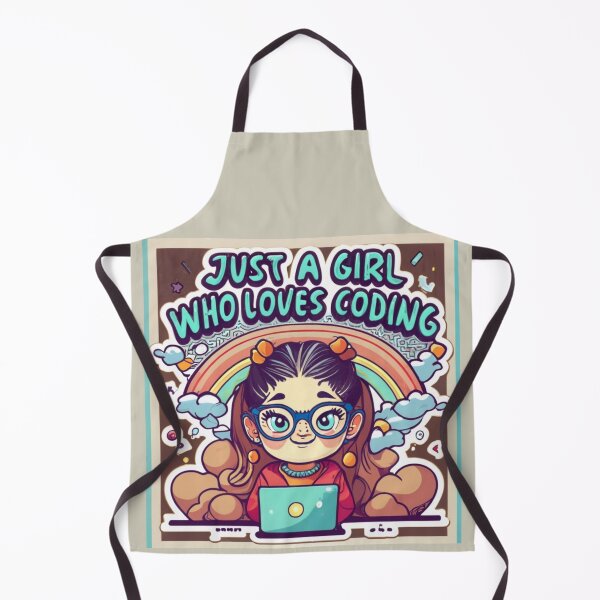 Item preview, Just A Girl Who Loves Coding Geek Coding Women designed and sold by ArtFromBeyond.