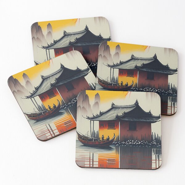 Item preview, ranquil Ninh Binh Waters designed and sold by DevushkaStore.