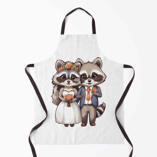 Item preview, Loving Racoon Couple designed and sold by LabZoidd.