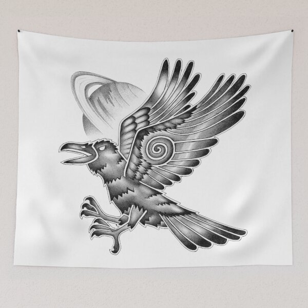 Item preview, World raven Hugin designed and sold by storitz.art.