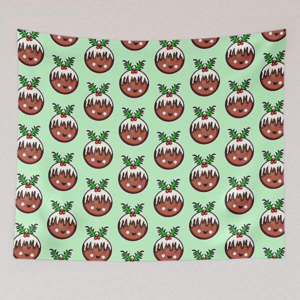 Artikelvorschau, Kawaii Weihnachtspudding entworfen und verkauft von JCGair.