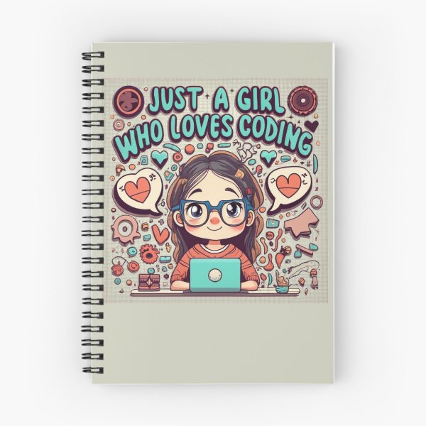 Item preview, Just A Girl Who Loves Coding Geek Coding Women designed and sold by ArtFromBeyond.
