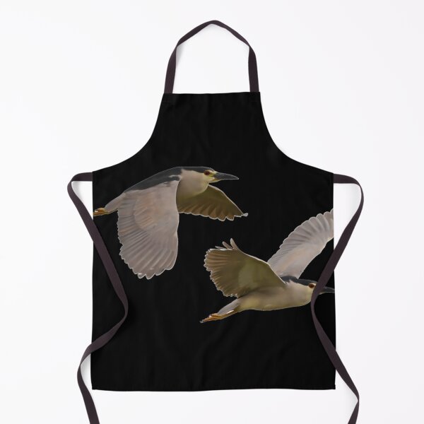 Item preview, Black Crowned Night Herons In Flight Mask designed and sold by dslwfslvza15.