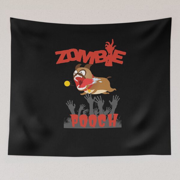 Item preview, Zombie pooch Halloween designed and sold by richmonkey.