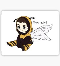 Supernaturl Castiel, Bee Kind. Sticker