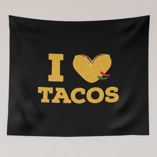 Item preview, I Love Tacos Women Men Kids Heart Chilli Cinco De Mayo designed and sold by Bronby.
