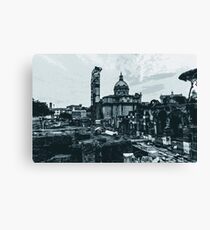 The Imperial Fora, Rome Canvas Print