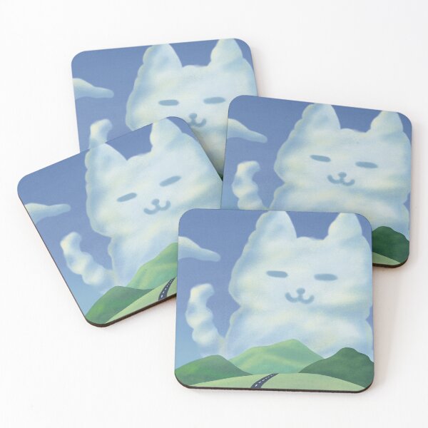 Item preview, Cloudy Cat Sky designed and sold by Rayflos.
