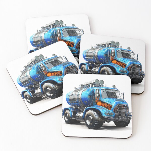 Item preview, futuristic tanker truck designed and sold by jerbiz.