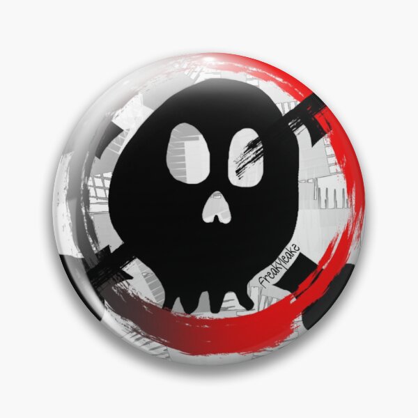 Item preview, SKULL IN A CIRCLE designed and sold by inarausch2023.