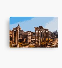 The Imperial Fora, Rome Canvas Print