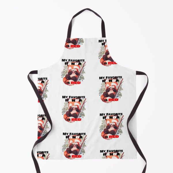 Item preview, My Favorite Panda Is Red Gleeful Design by Zeesdesign on Redbubble designed and sold by ZEESDESIGN.