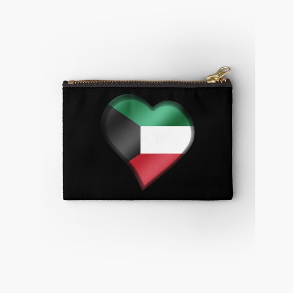Item preview, Kuwaiti Flag - Kuwait - Heart designed and sold by Graphix.
