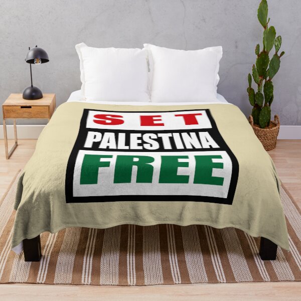 Item preview, Set Palestine Free Logo designed and sold by AJ Liber.