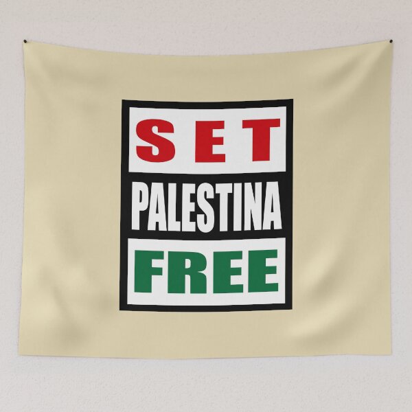 Item preview, Set Palestine Free Logo designed and sold by AJ  Liber.
