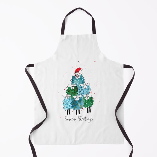 Item preview, Fun Festive Sheep Seasons Bleatings designed and sold by Playful Pixel Designs.