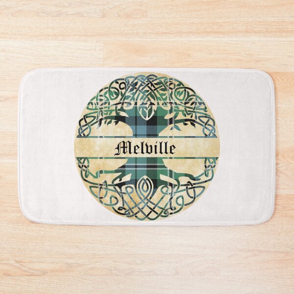 Artikelvorschau, Melville Tree of Life Clan schottischer Nachname Tartan entworfen und verkauft von BagTown Clans.