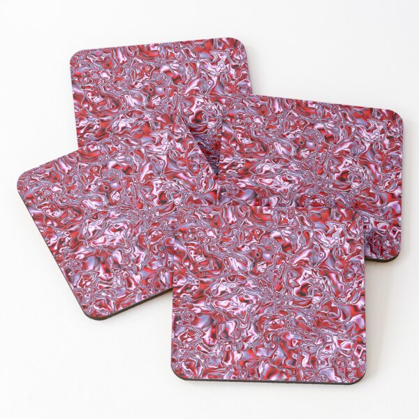 Item preview, Abstract Pink & Red Liquid Fractal Chaos designed and sold by SXW Designs.