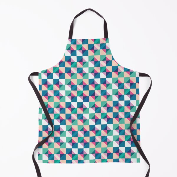 Item preview, Mid Mod Checkerboard Green Pink designed and sold by Stephanie McRae.